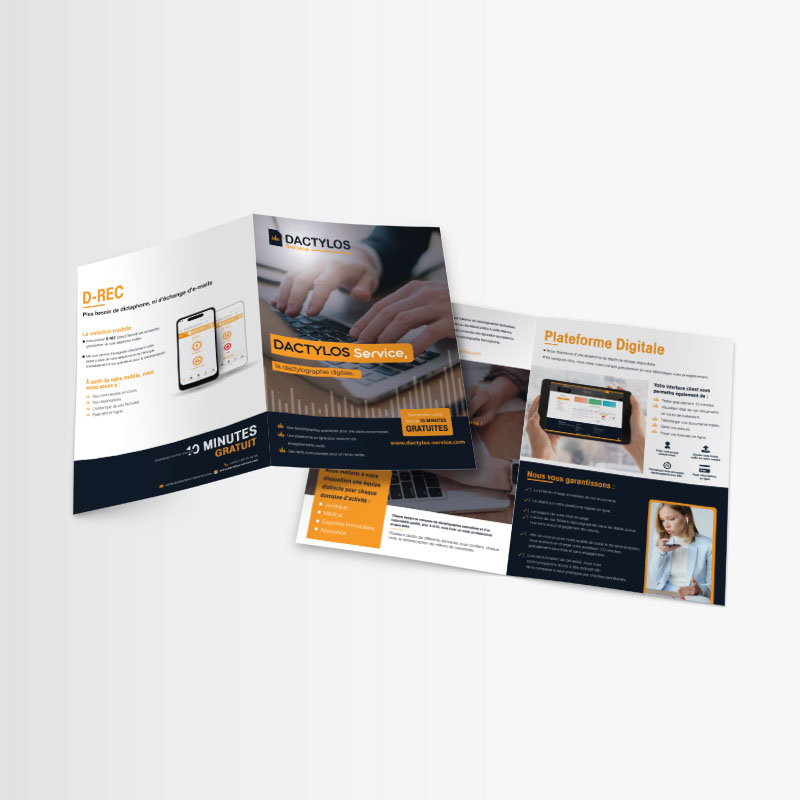 Conception-brochure-dactylos-service-MB-Design